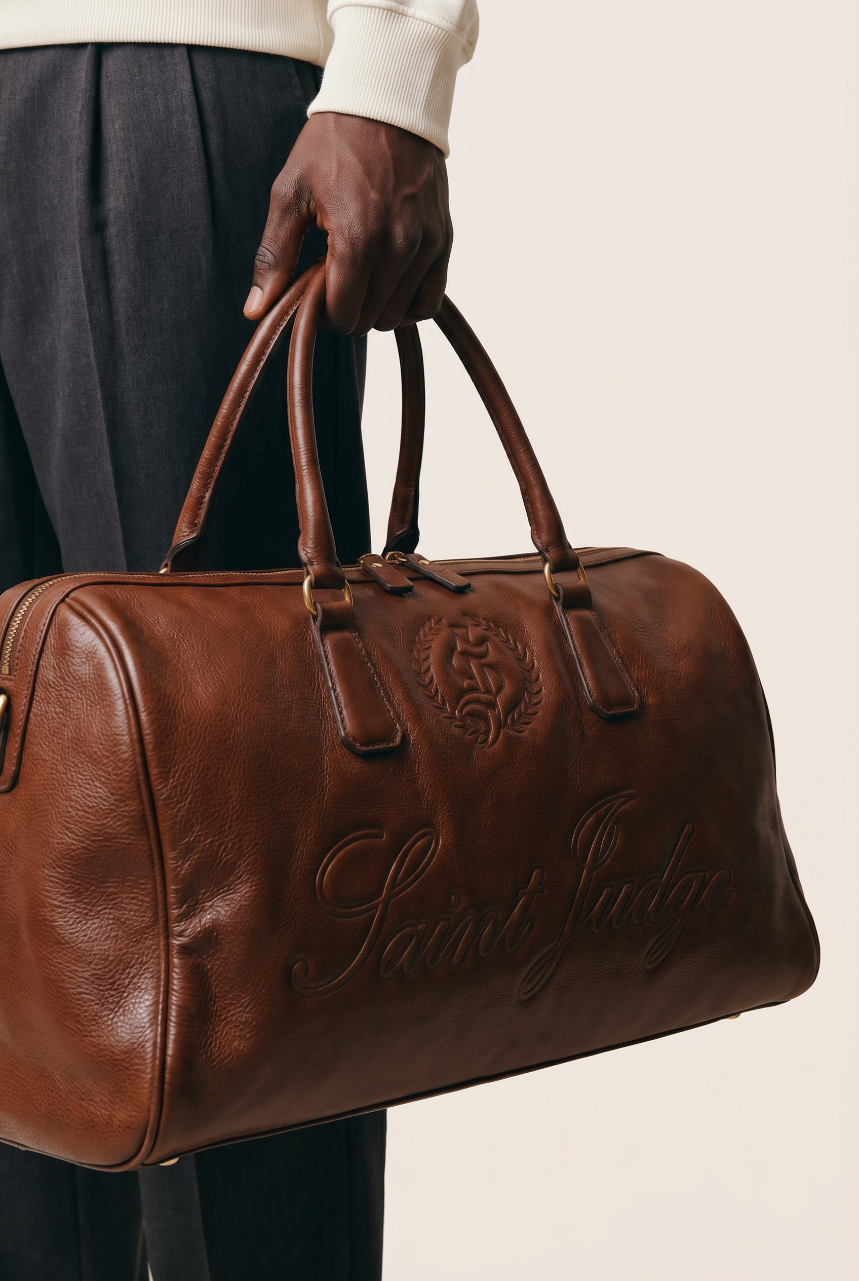 Leather Duffle Bag