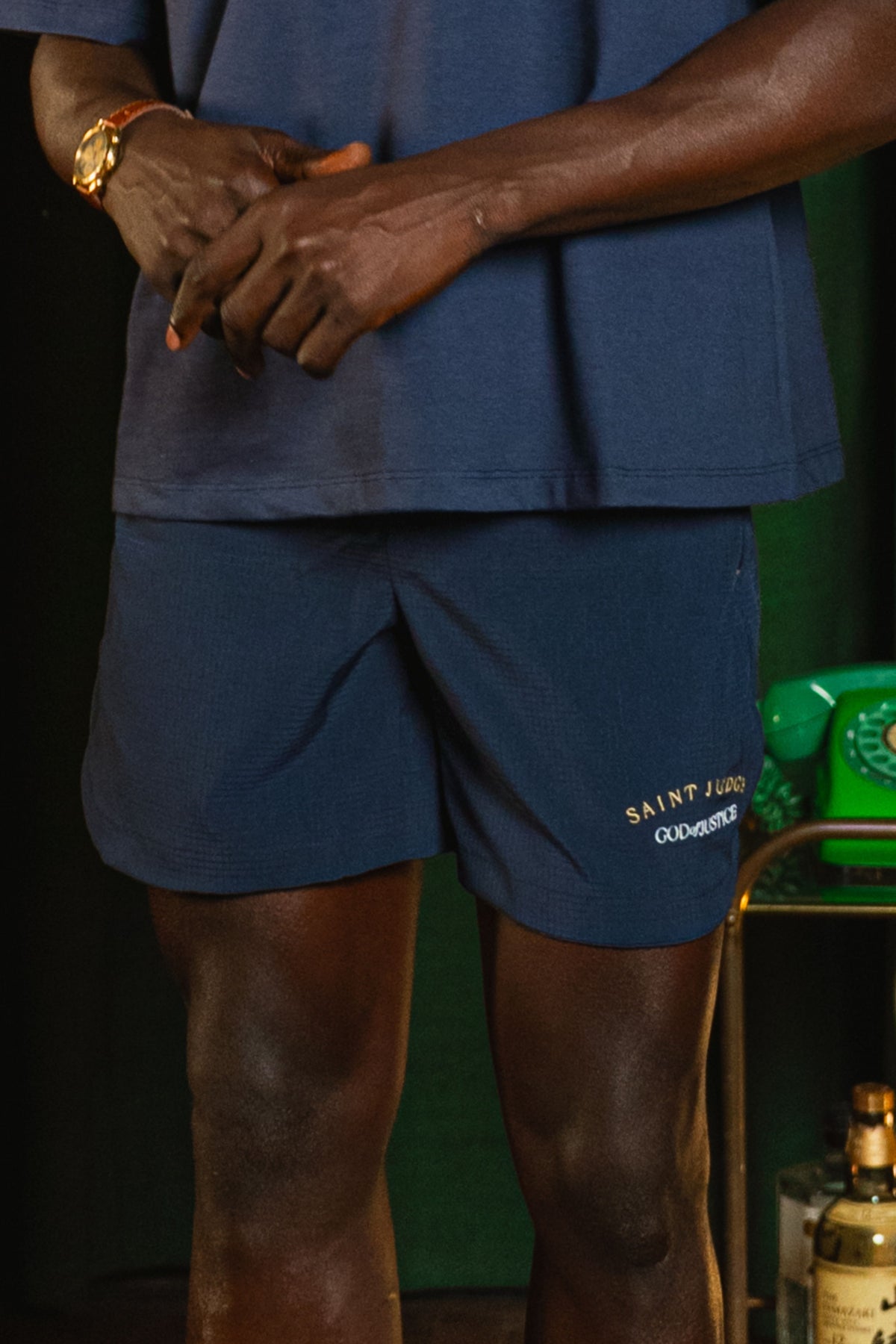 Shorts God of Justice Marinho